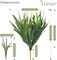 Artificial Staghorn Fern Plant – 20.9 Inches, Waterproof Faux Fern for Garden, Fall & Autumn Home Décor (Without Pot)